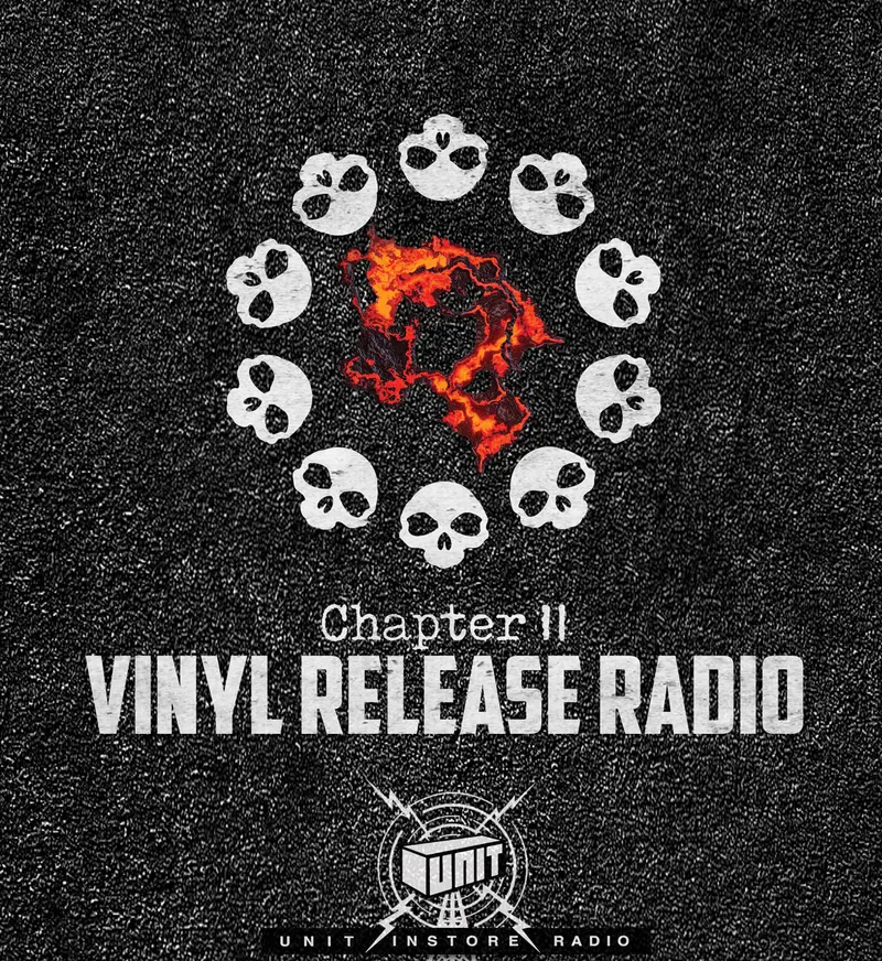 Affiche Chapter II — Vinyl release radio, Unit Instore Radio