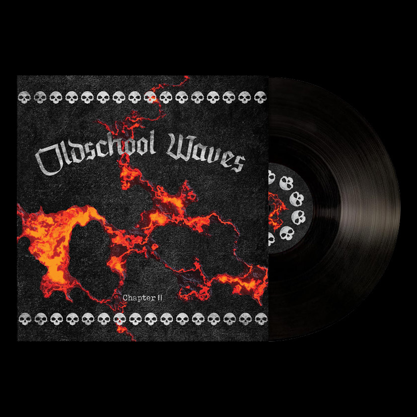 Mockup vinyl 2 Oldschool Waves