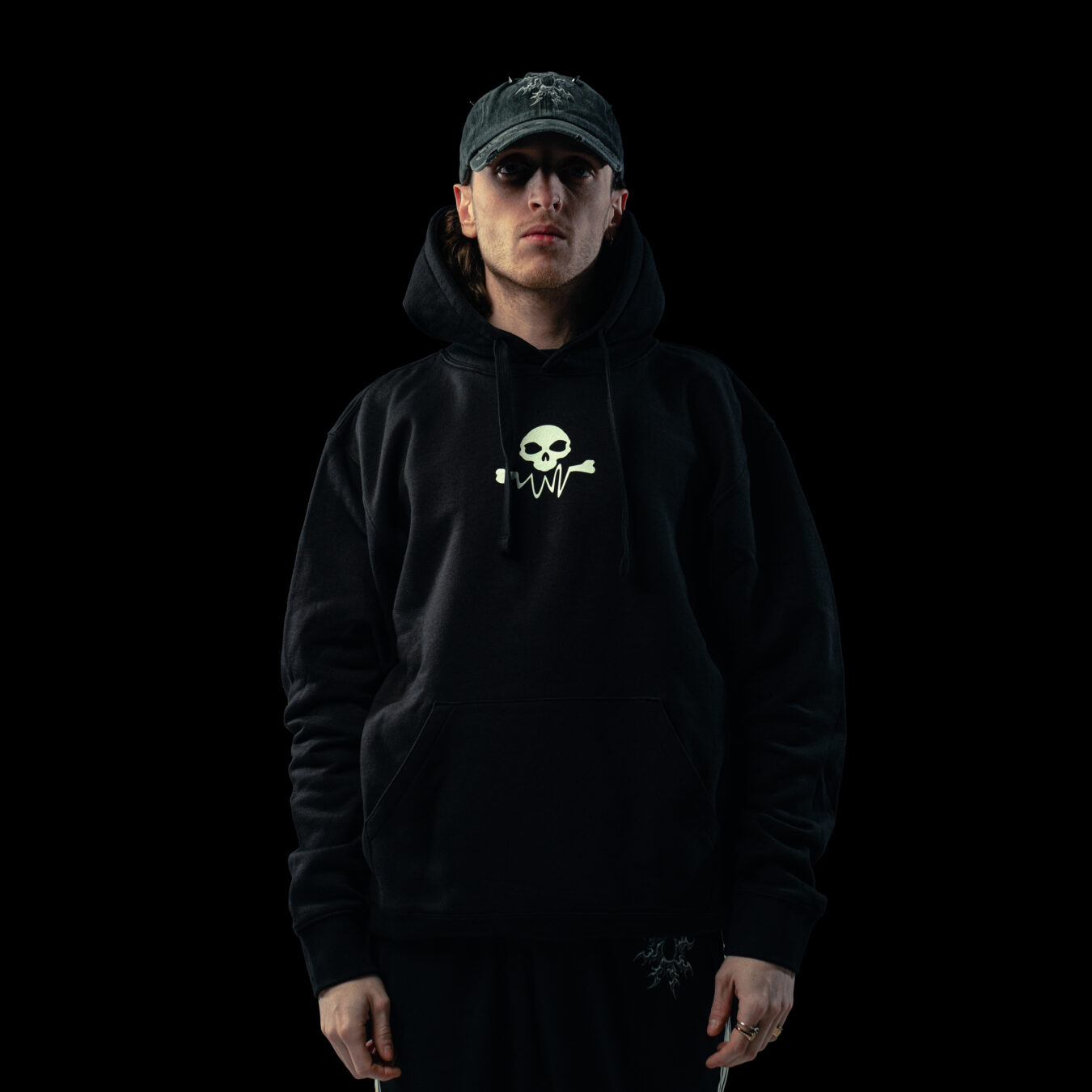 Oldschool Waves Shooting -packshot pull deluxe modèle de face