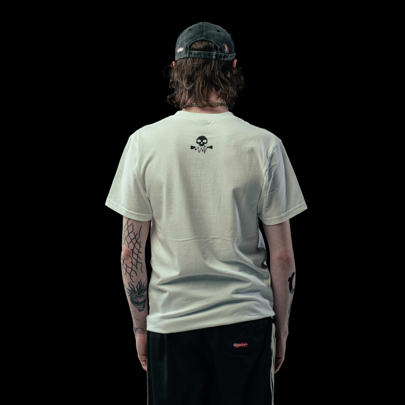Oldschool Waves Shooting -packshot tee shirt cercle modèle de dos