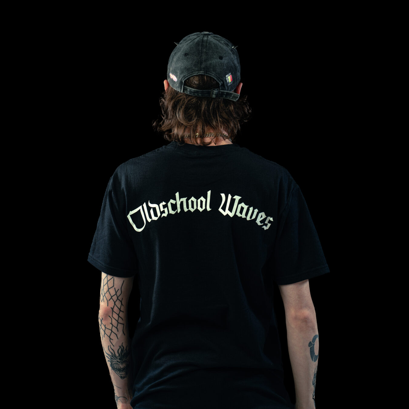 Oldschool Waves Shooting -packshot tee shirt classic modèle de dos